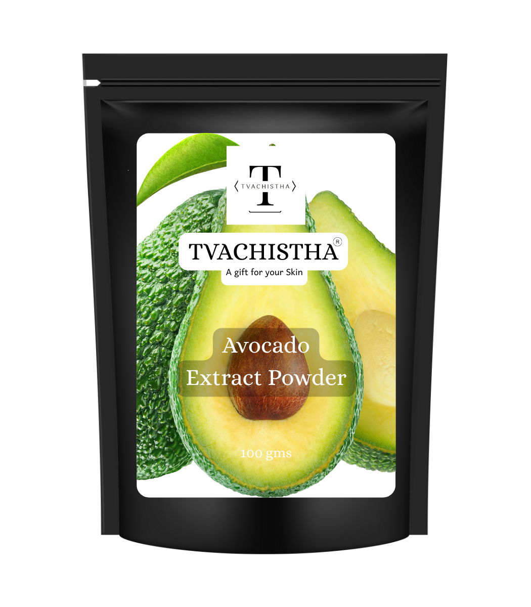 Tvachistha Avocado Extract Powder | Ultra-Nourishing Botanical for Dry & Mature Skin | Natural Hydration & Skin Barrier Support – 100g